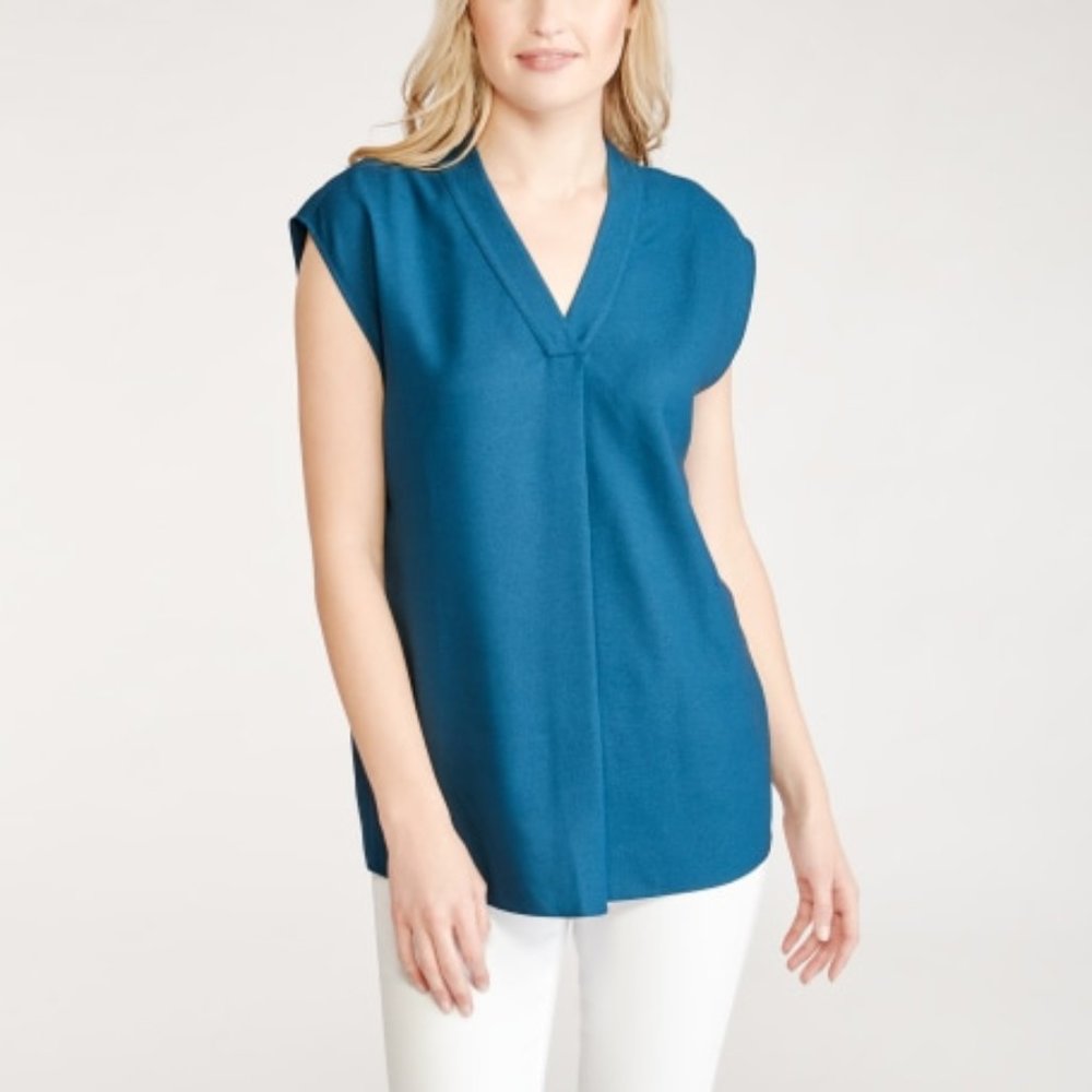 Lightweight Teal Blouse